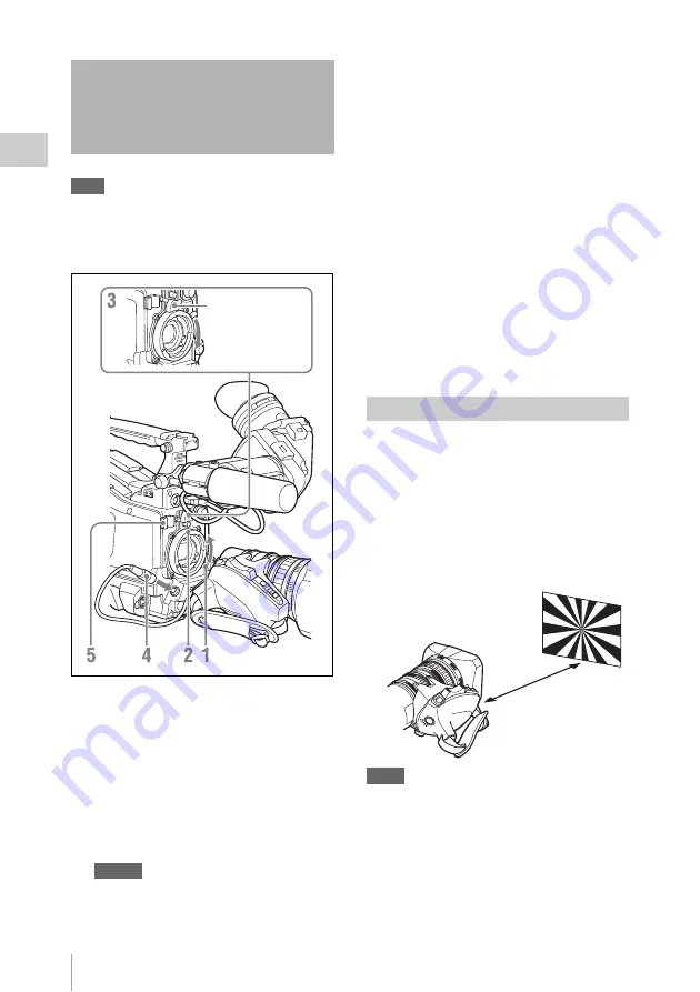 Sony PMW400K Operating Instructions Manual Download Page 36