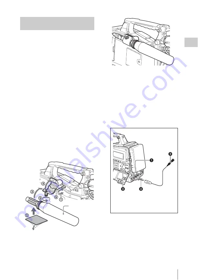 Sony PMW400K Operating Instructions Manual Download Page 39