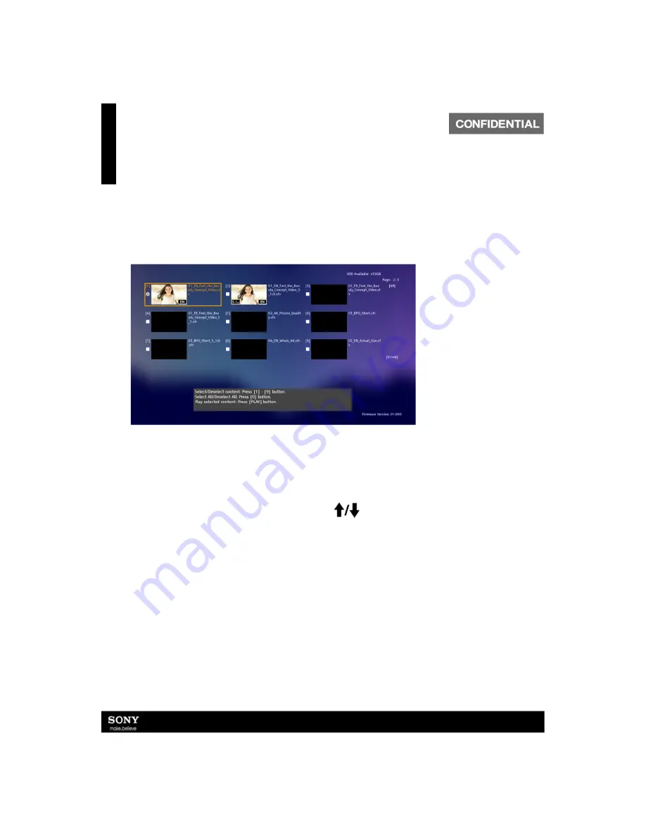 Sony POP-FMPA1 Operation Instructions Manual Download Page 16