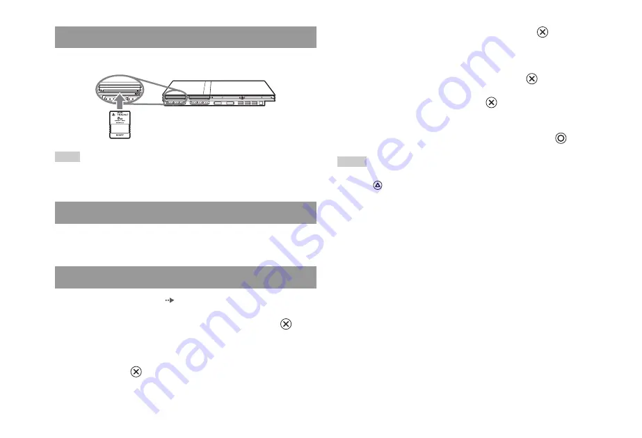 Sony PS 2 SCPH-77001CB Instruction Manual Download Page 20