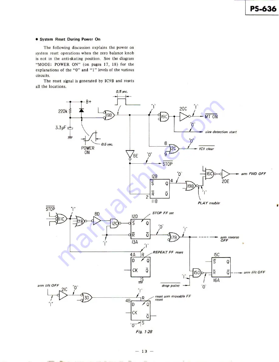 Sony PS-636 Service Manual Download Page 14