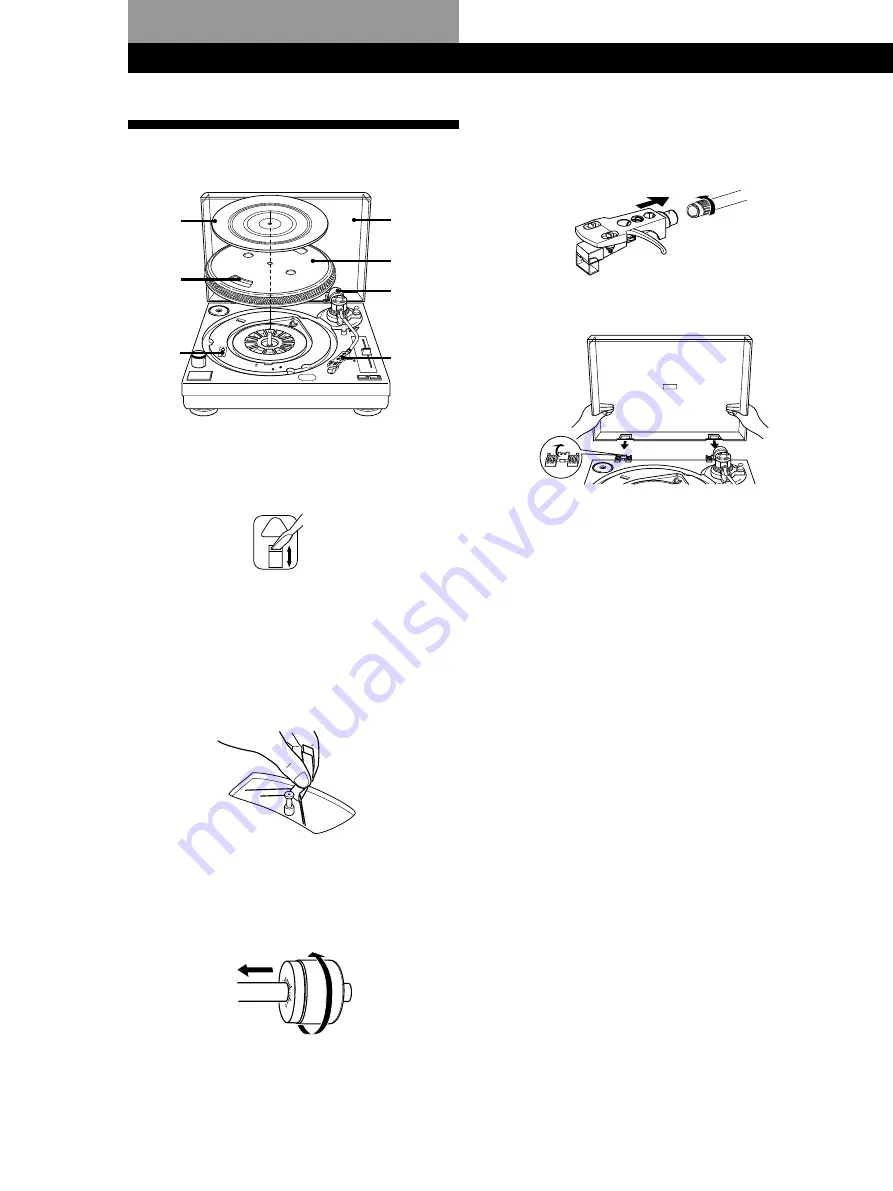 Sony PS-LX350H Operating Instructions Manual Download Page 4