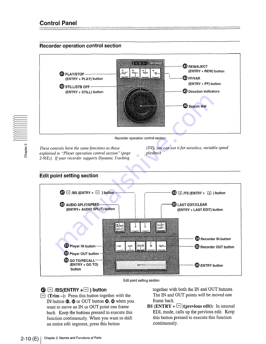 Sony PVE-500 Operating Instructions Manual Download Page 20