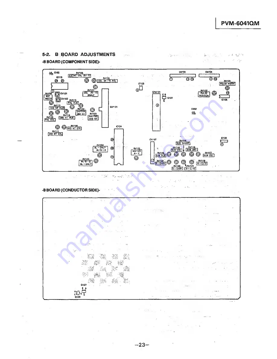 Sony PVM-6041QM Service Manual Download Page 23