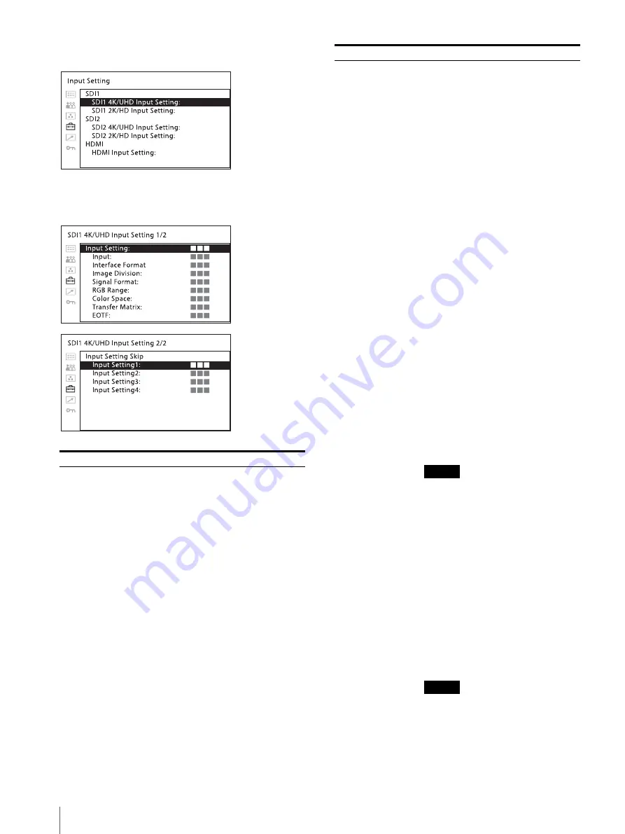 Sony PVM-X550 Operating Instructions Manual Download Page 28