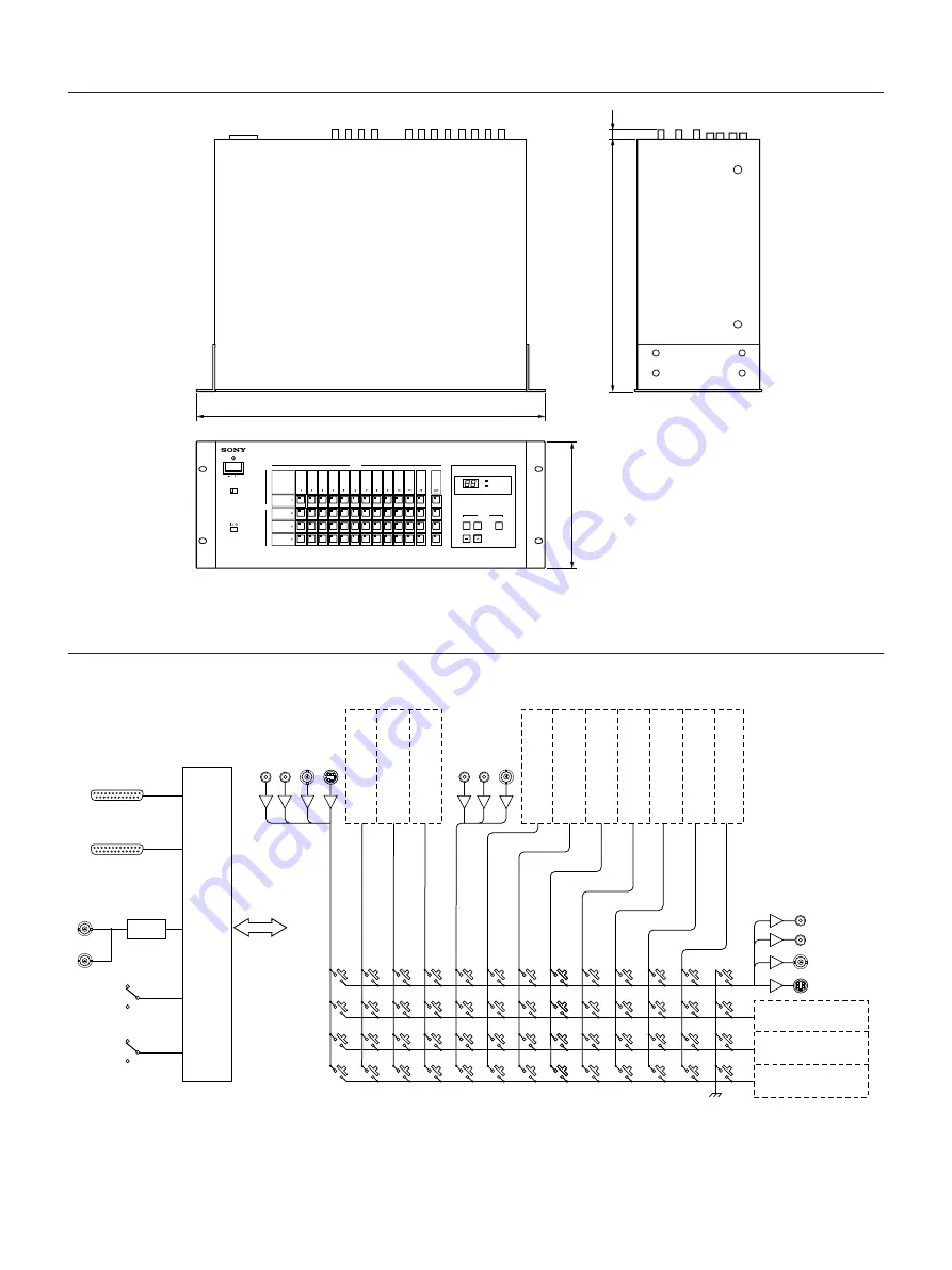 Sony PVS-1240S Operating Instructions Manual Download Page 4