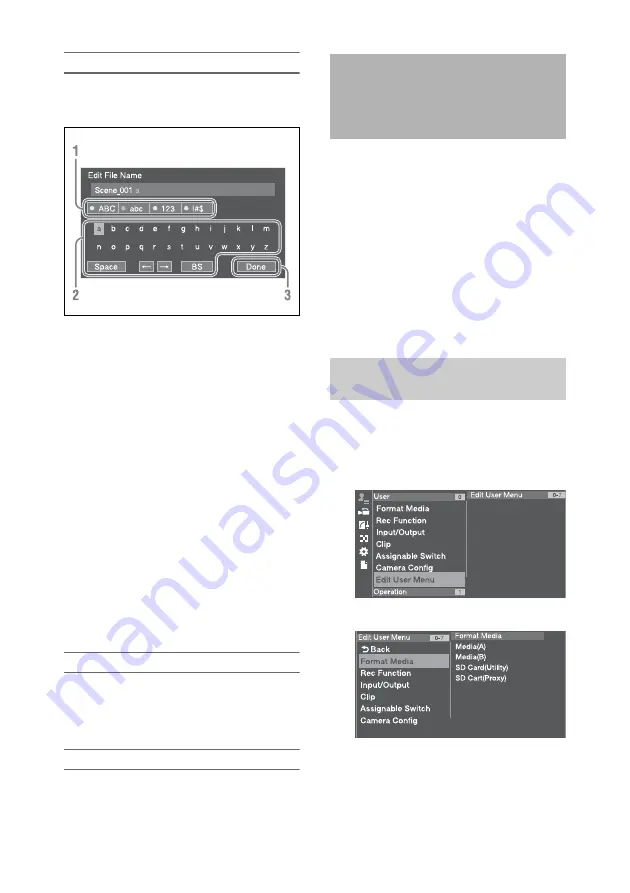 Sony PXW-X500 Manual Download Page 123