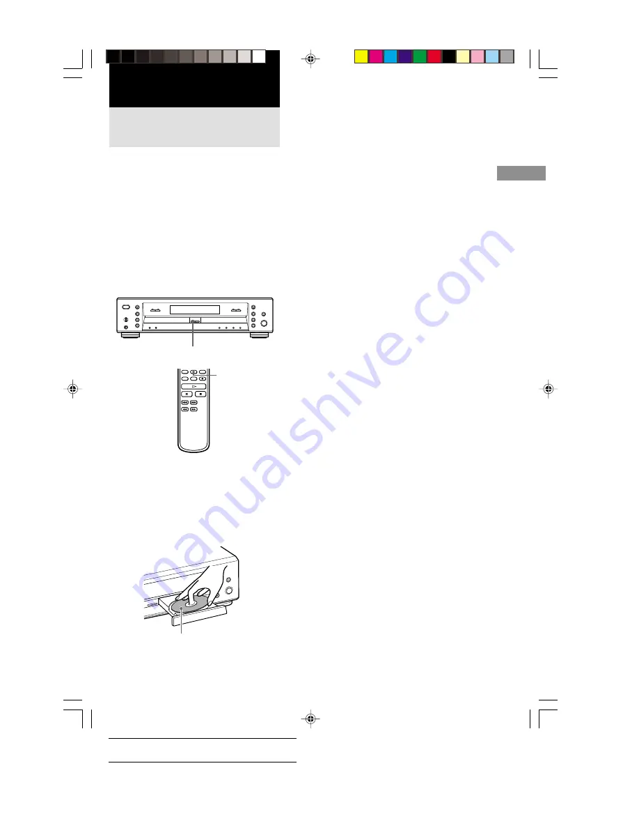 Sony RCD-W1 Operating Instructions  (primary manual) Operating Instructions Manual Download Page 15