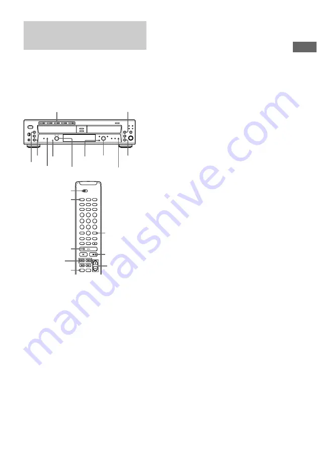 Sony RCD-W100 Operating Instructions Manual Download Page 19