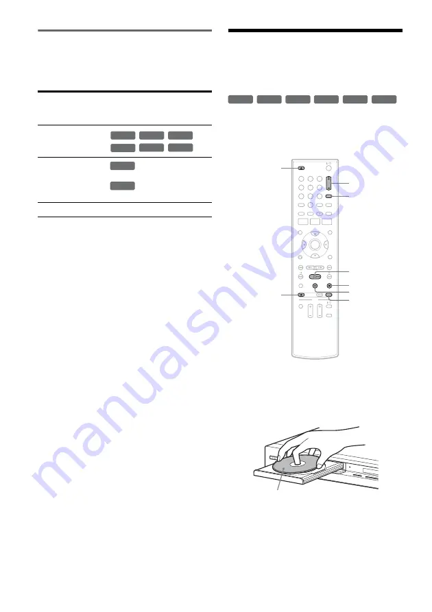 Sony RDR-GX255 Operating Instructions Manual Download Page 124