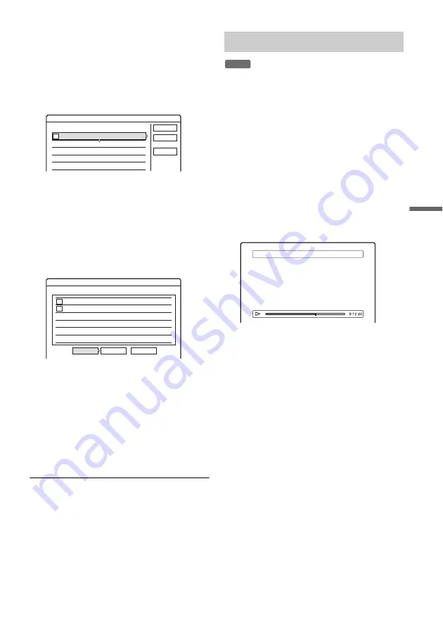 Sony RDR-GXD310 Operating Instructions Manual Download Page 62