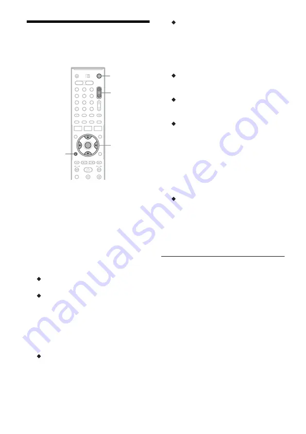 Sony RDR-HX1010 Operating Instructions Manual Download Page 22