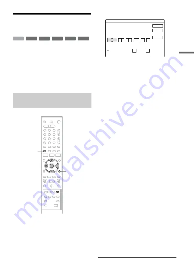 Sony RDR-HX1010 Operating Instructions Manual Download Page 43