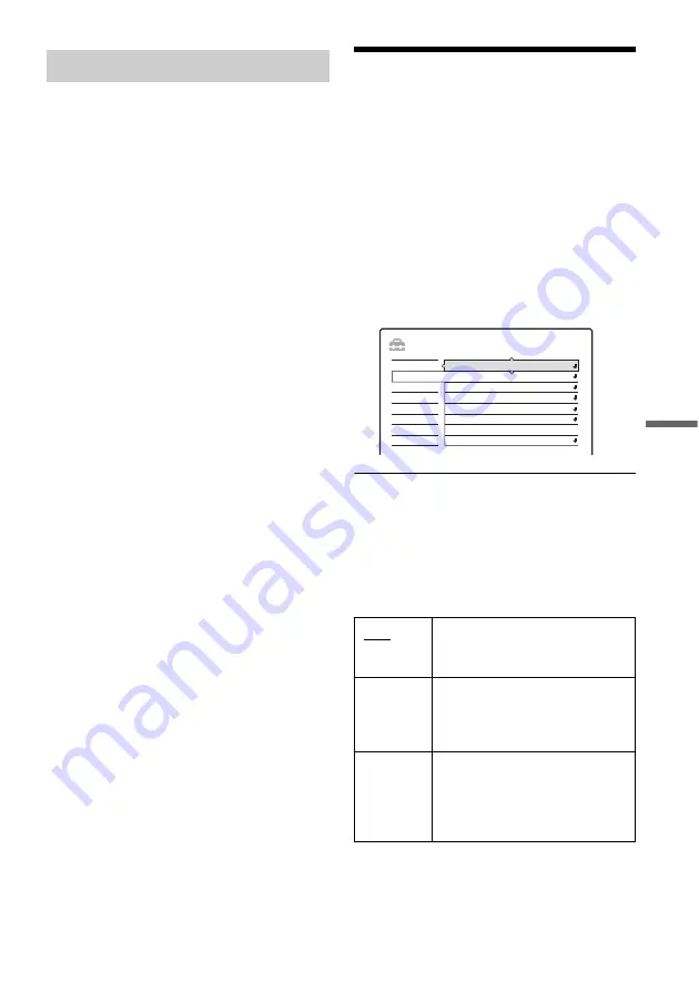 Sony RDR-HX1010 Operating Instructions Manual Download Page 87