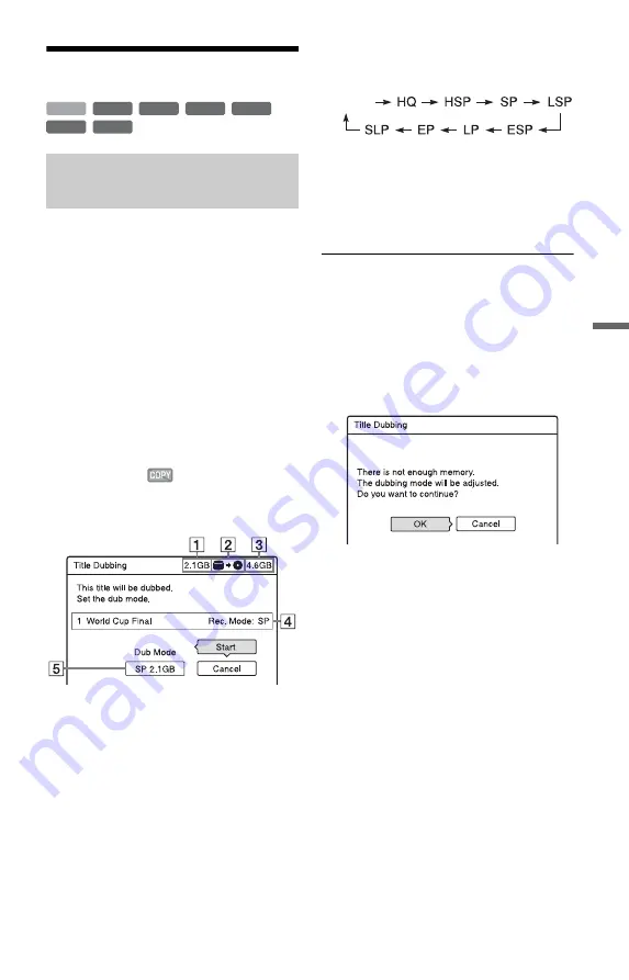 Sony RDR-HX820 Скачать руководство пользователя страница 77