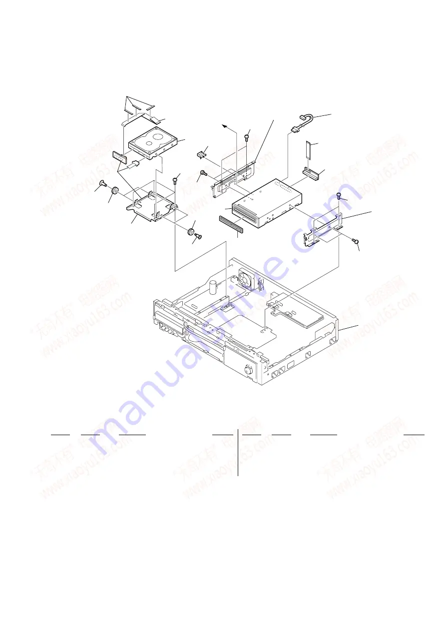 Sony RDR-HX900 Service Manual Download Page 117