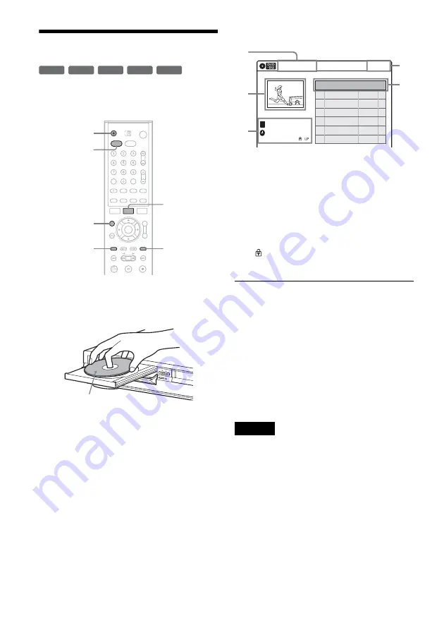 Sony RDR VX500 - DVD Player/Recorder With VCR Operating Instructions Manual Download Page 42