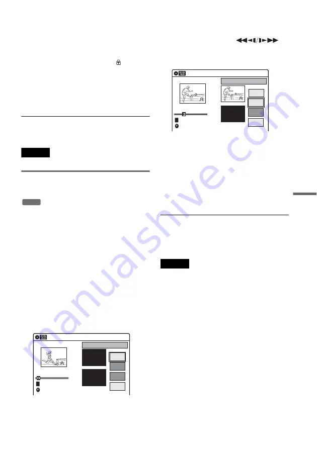 Sony RDR VX500 - DVD Player/Recorder With VCR Operating Instructions Manual Download Page 83