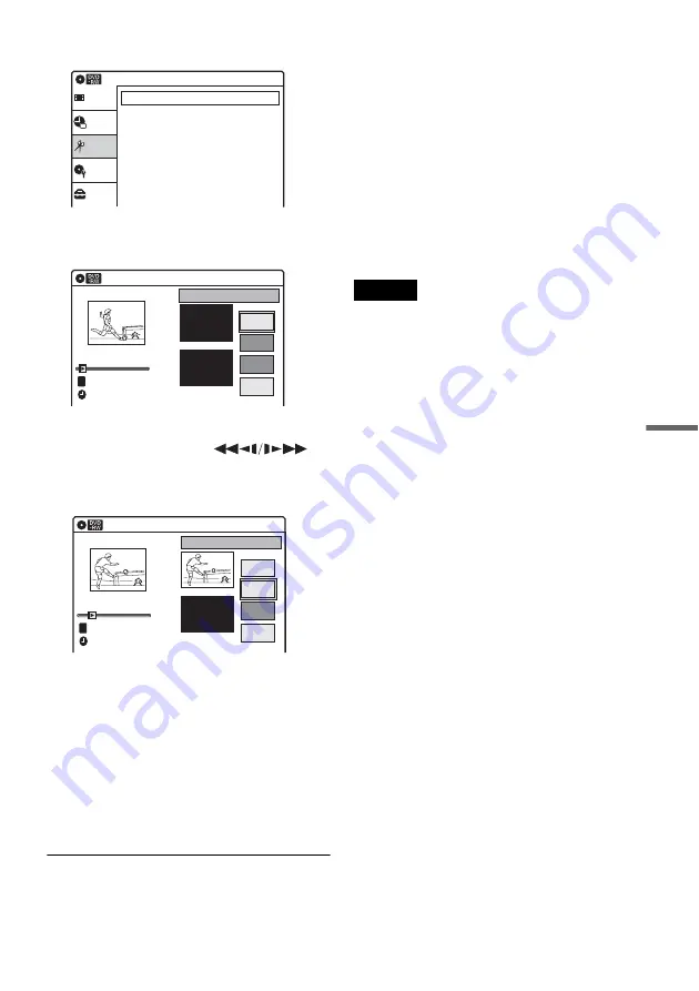 Sony RDR VX500 - DVD Player/Recorder With VCR Operating Instructions Manual Download Page 85