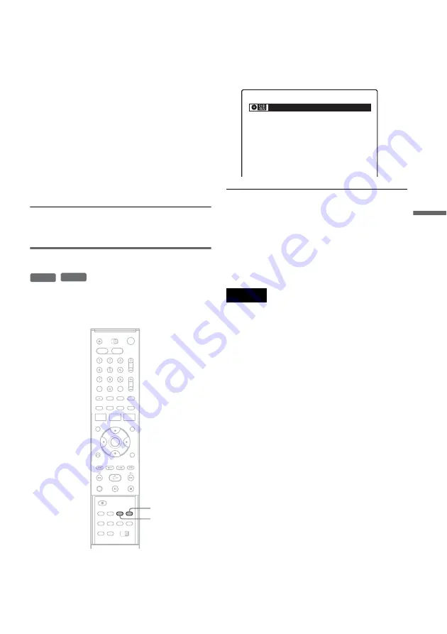 Sony RDR VX511 - DVDr/ VCR Combo Operating Instructions Manual Download Page 59