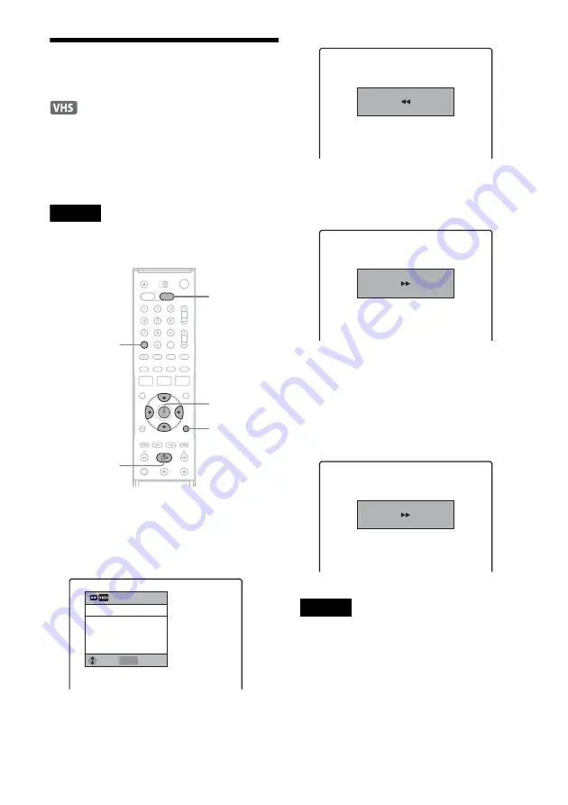 Sony RDR VX511 - DVDr/ VCR Combo Operating Instructions Manual Download Page 70