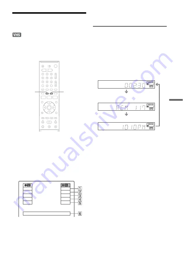 Sony RDR VX511 - DVDr/ VCR Combo Operating Instructions Manual Download Page 71