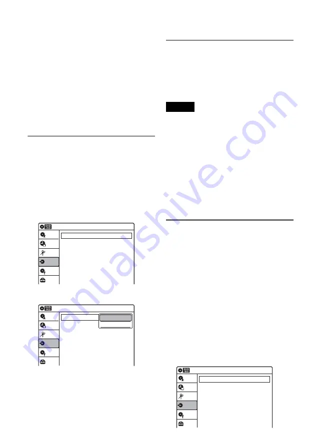 Sony RDR VX511 - DVDr/ VCR Combo Operating Instructions Manual Download Page 84