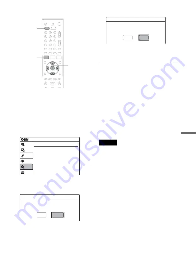 Sony RDR VX511 - DVDr/ VCR Combo Operating Instructions Manual Download Page 87