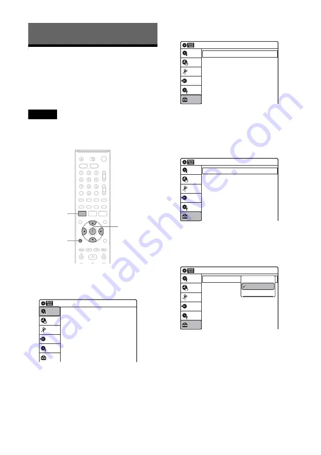 Sony RDR VX511 - DVDr/ VCR Combo Operating Instructions Manual Download Page 92