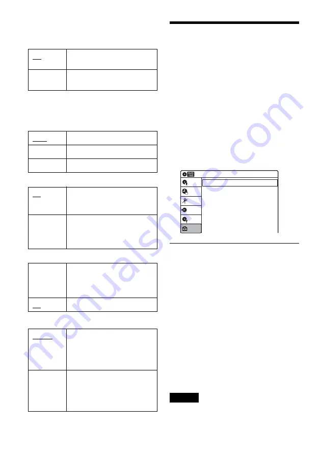 Sony RDR VX511 - DVDr/ VCR Combo Operating Instructions Manual Download Page 100