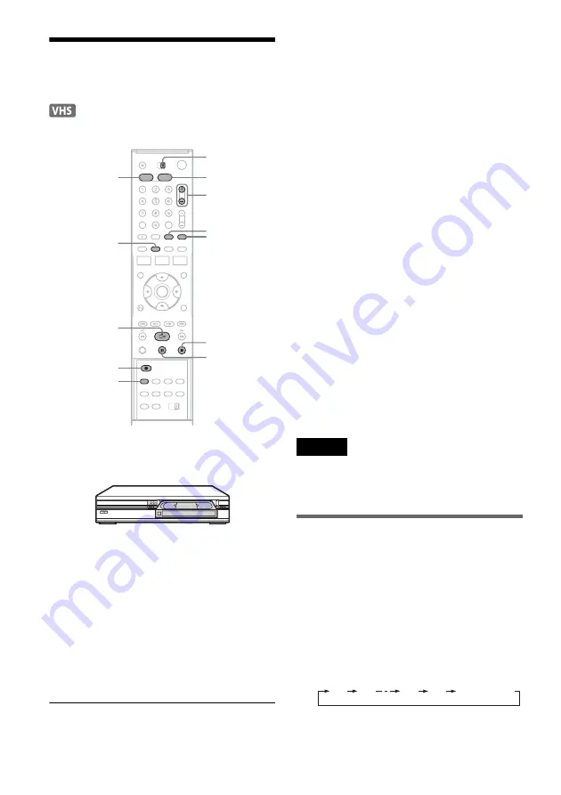 Sony RDR-VX515 - Dvd Recorder/vcr Combo Скачать руководство пользователя страница 74