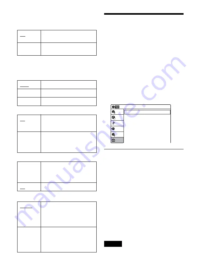 Sony RDR-VX515 - Dvd Recorder/vcr Combo Operating Instructions Manual Download Page 100