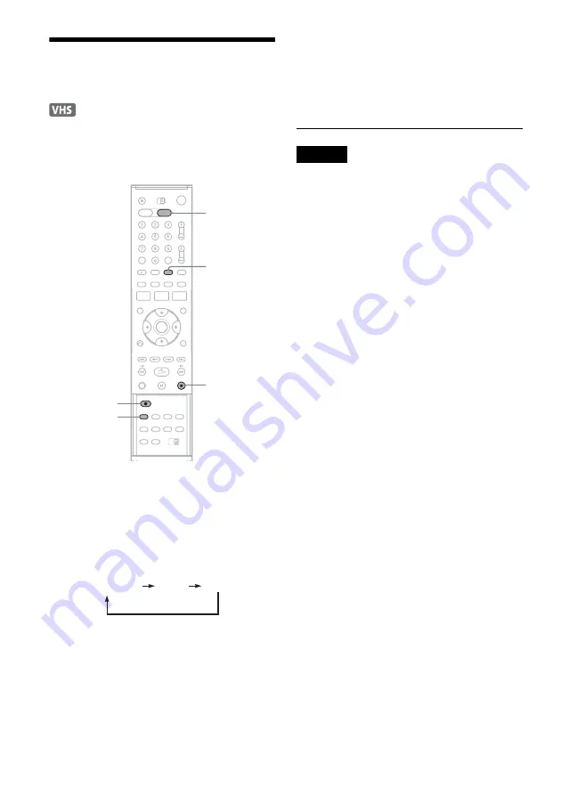 Sony RDR-VX521 Operating Instructions Manual Download Page 86