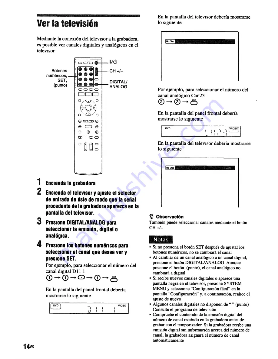 Sony RDR VXD655 - DVDr/ VCR Combo Operating Instructions Manual Download Page 138