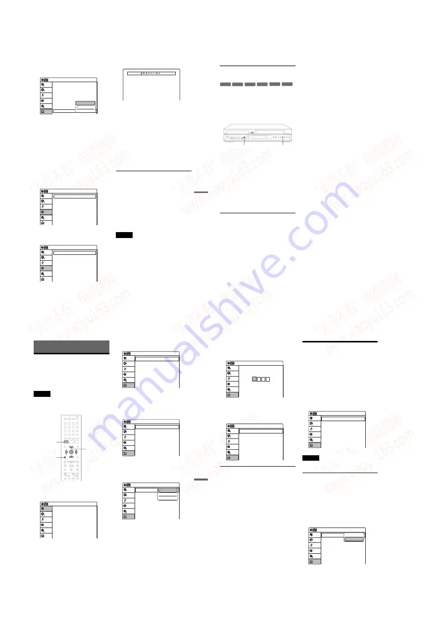 Sony RDR VXD655 - DVDr/ VCR Combo Service Manual Download Page 32