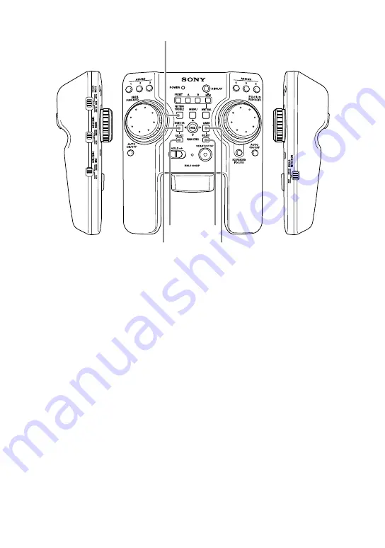 Sony RM-1000BP Operating Instructions Manual Download Page 88