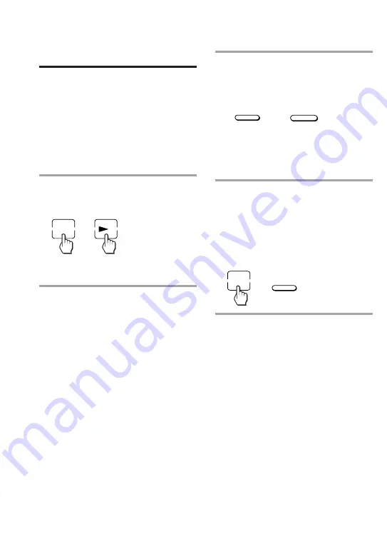 Sony RM-AV2000 Operating Instructions  (primary manual) Operating Instructions Manual Download Page 16