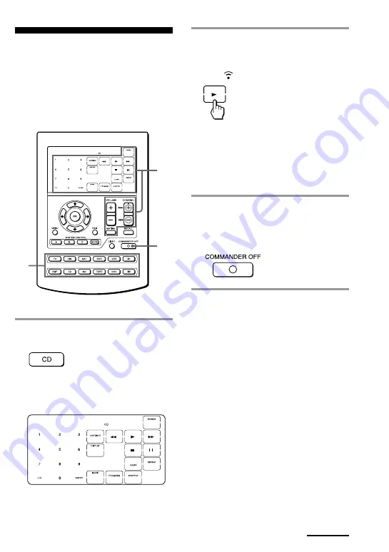 Sony RM-AV2500 - Integrated Remote Commander Скачать руководство пользователя страница 13