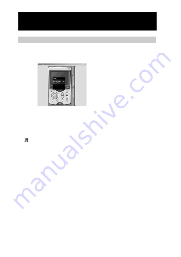 Sony RM-NX7000 Navitus Operating Instructions Manual Download Page 32