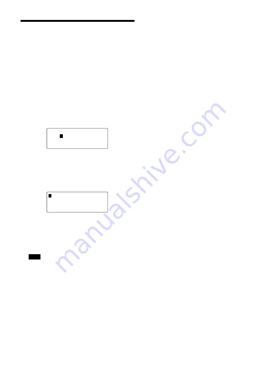 Sony RM-P110 User Manual Download Page 37