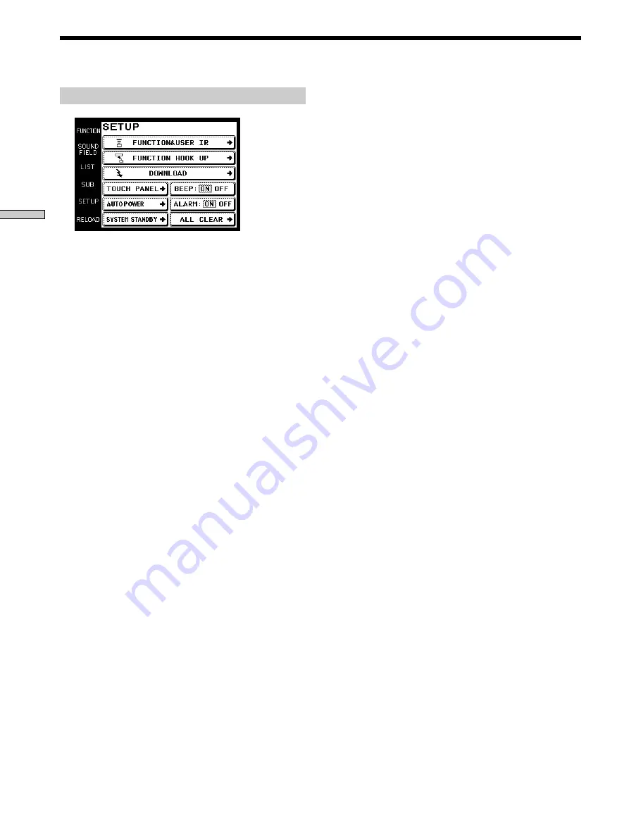 Sony RM-TP501E Operating Instructions Manual Download Page 47