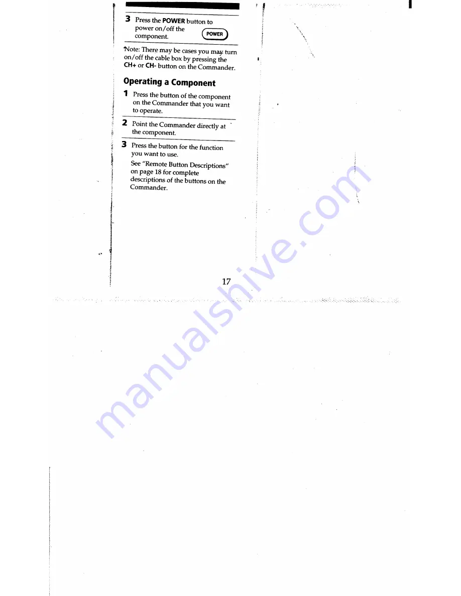 Sony RM-V14 Operating Instructions Manual Download Page 17