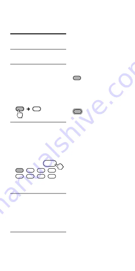 Sony RM VL600 - Universal Remote Control Operating Instructions Manual Download Page 12