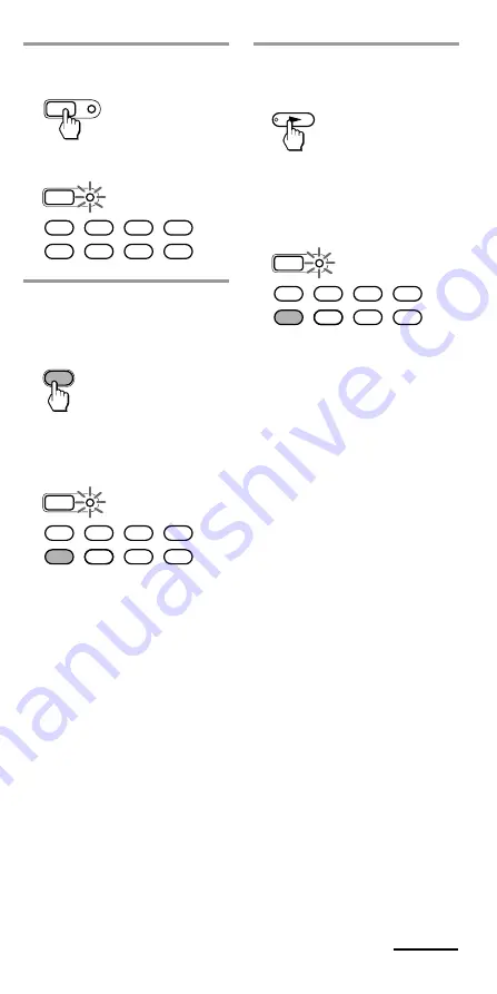 Sony RM VL600 - Universal Remote Control Operating Instructions Manual Download Page 17