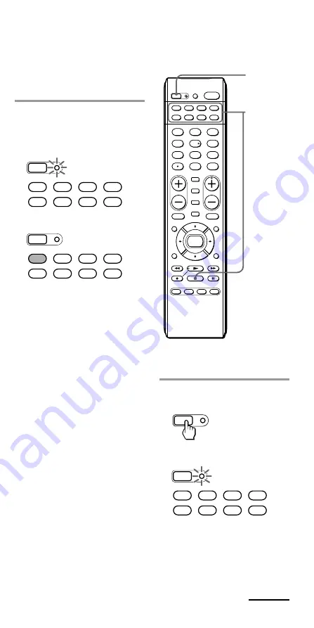 Sony RM VL600 - Universal Remote Control Скачать руководство пользователя страница 23