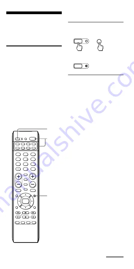 Sony RM VL600 - Universal Remote Control Скачать руководство пользователя страница 27