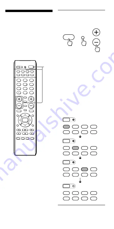 Sony RM VL600 - Universal Remote Control Скачать руководство пользователя страница 35