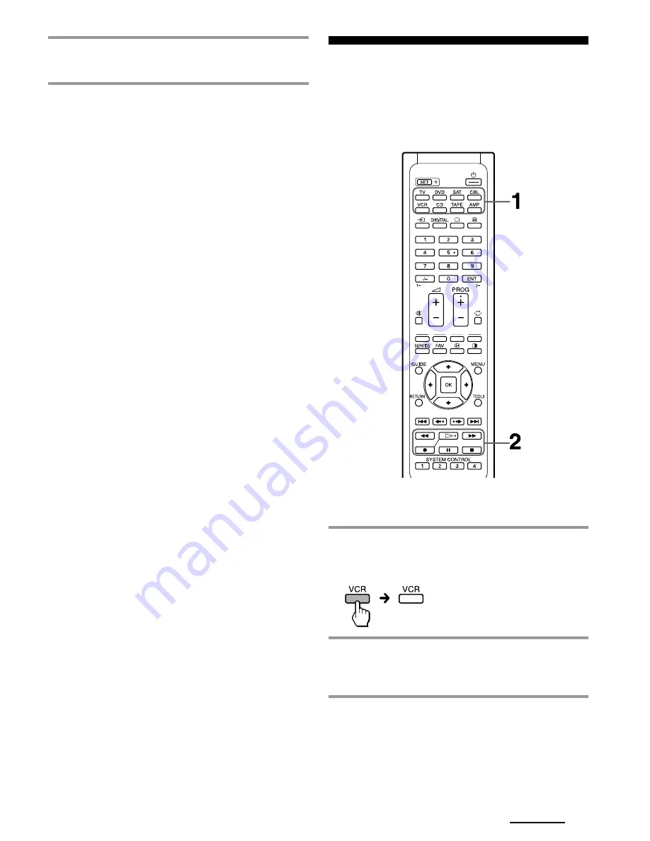 Sony RM-VL610T Скачать руководство пользователя страница 11