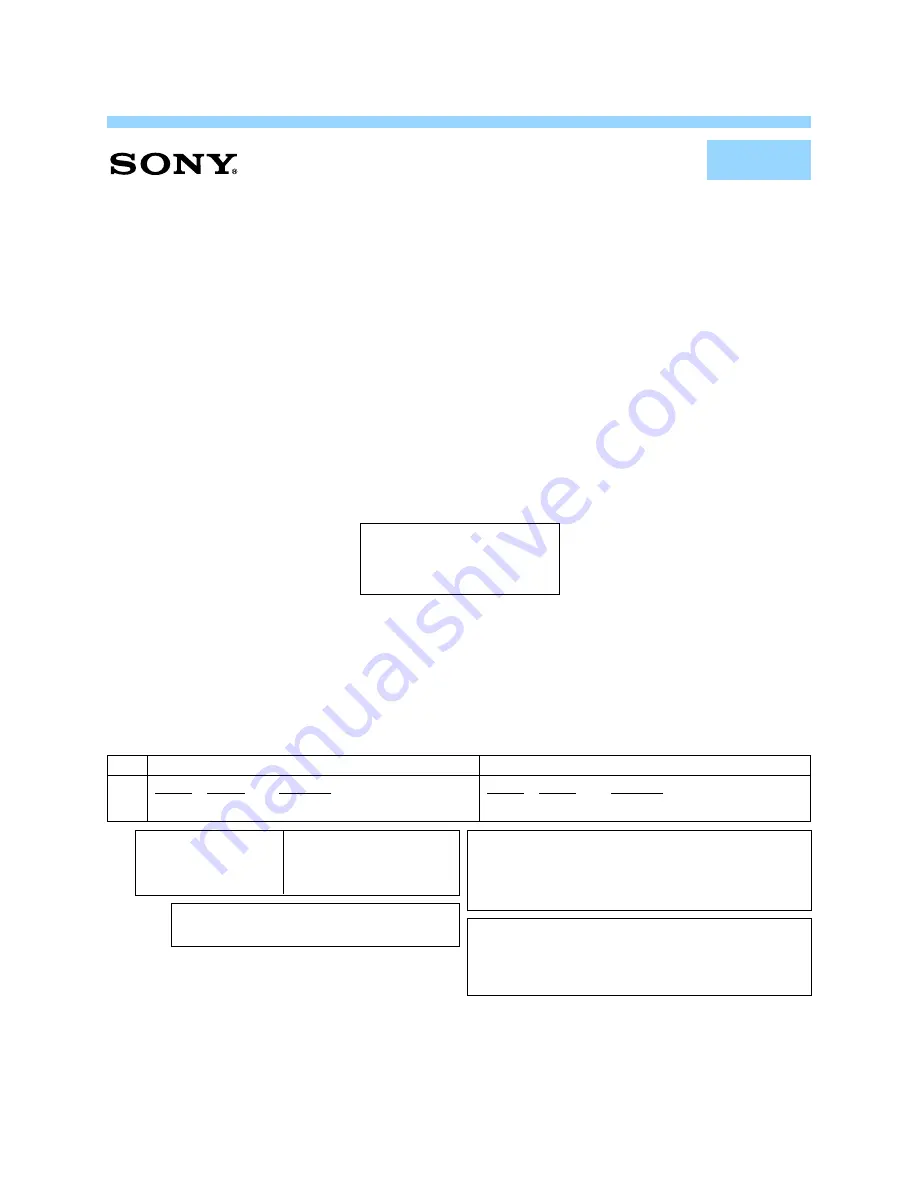 Sony RMT-DSLR1 - Alpha Camera Remote Service Manual Download Page 117