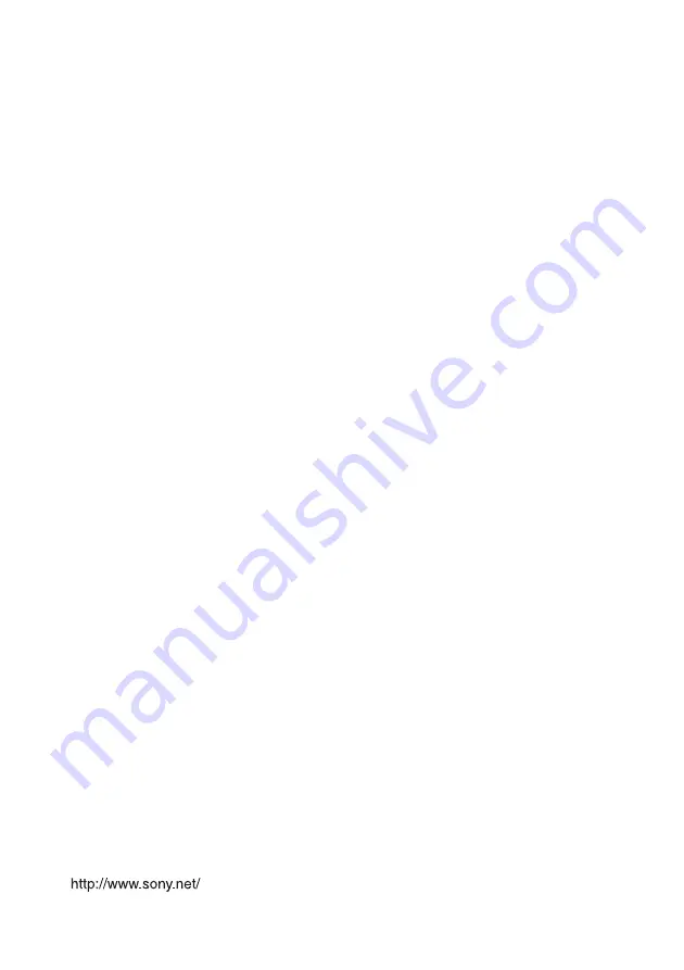 Sony RMU-01 Operating Instructions Manual Download Page 26